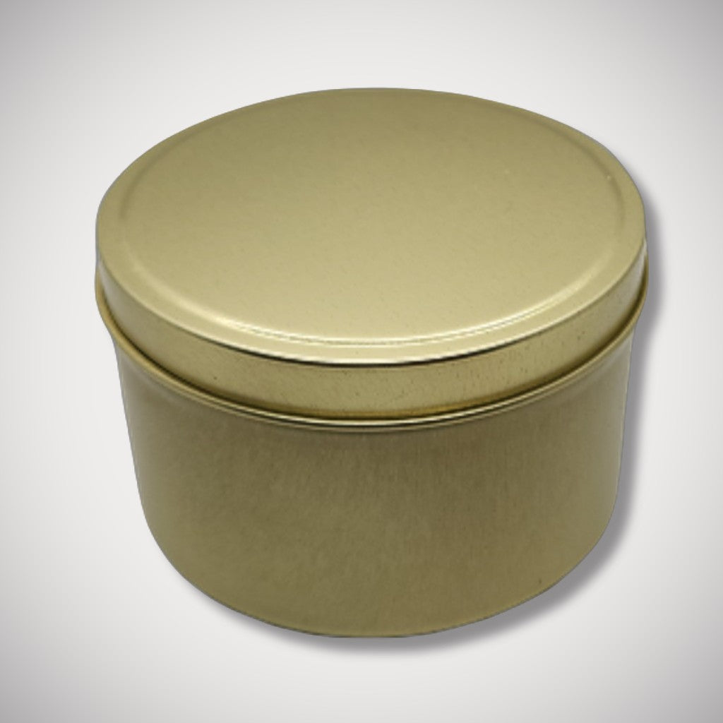 14oz Gold Candle Tin