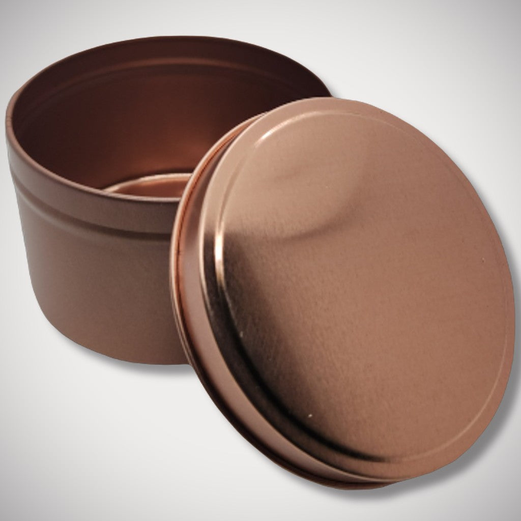 14oz Rose Gold Candle Tin