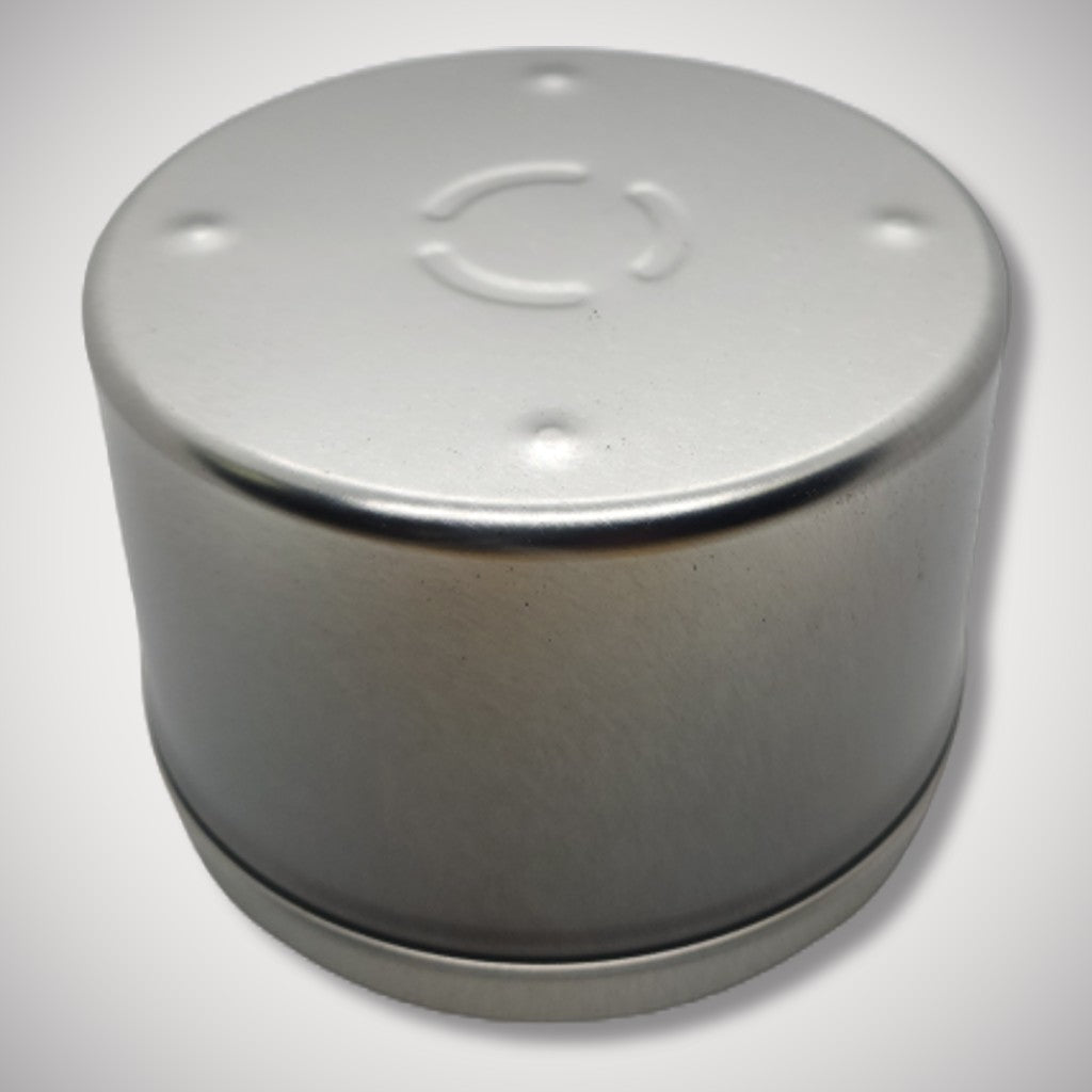 14oz Silver Candle Tin
