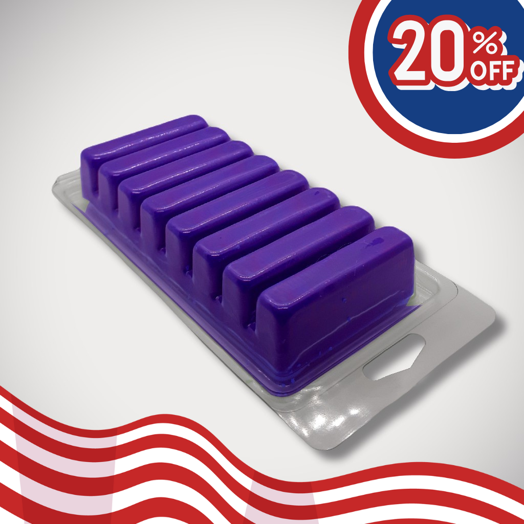 6 oz 8 Cavity Snap Bar Clamshell