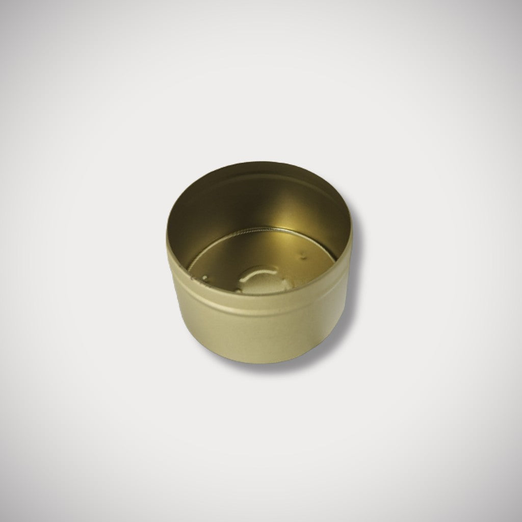 4oz Gold Candle Tin