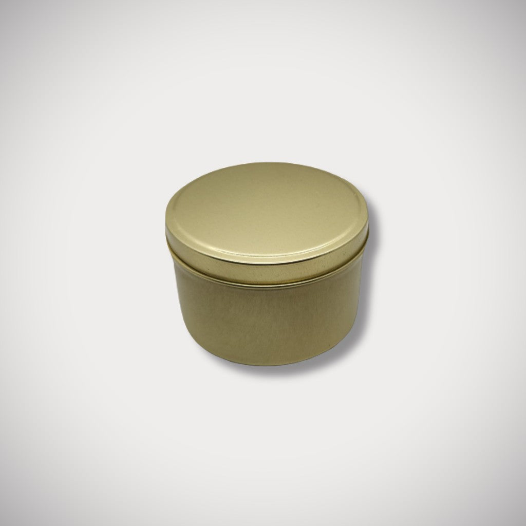 4oz Gold Candle Tin