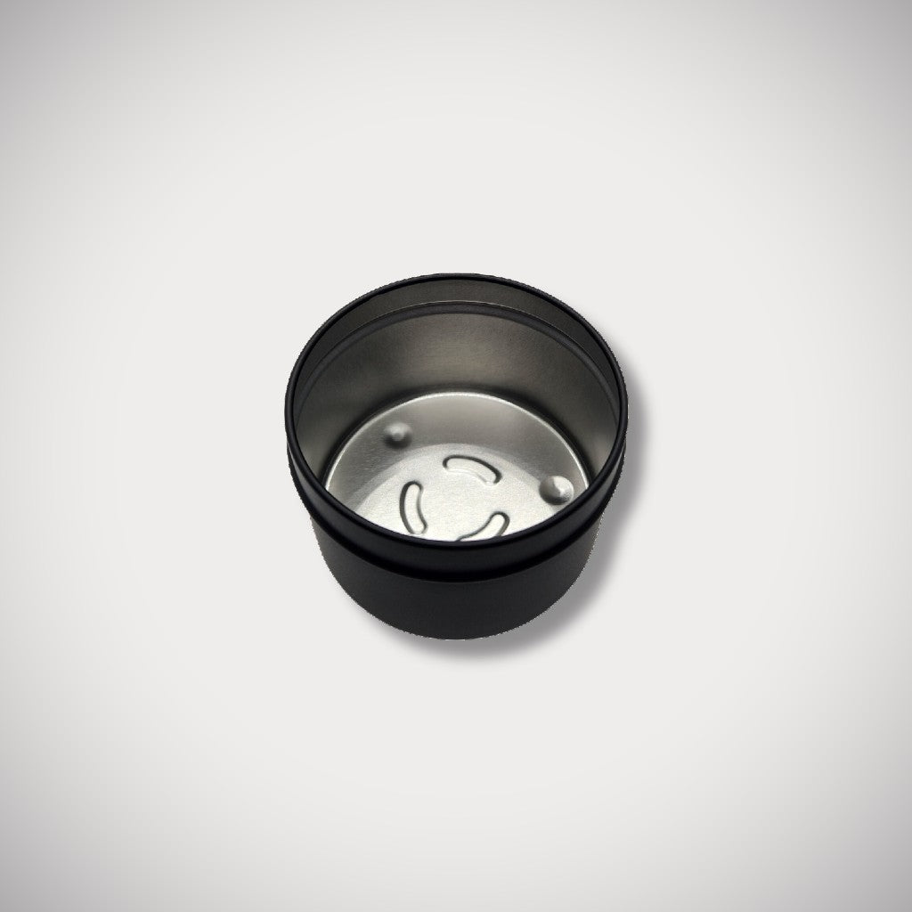 4oz Matte Black Candle Tin