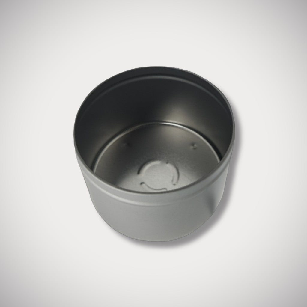 8oz Silver Tin