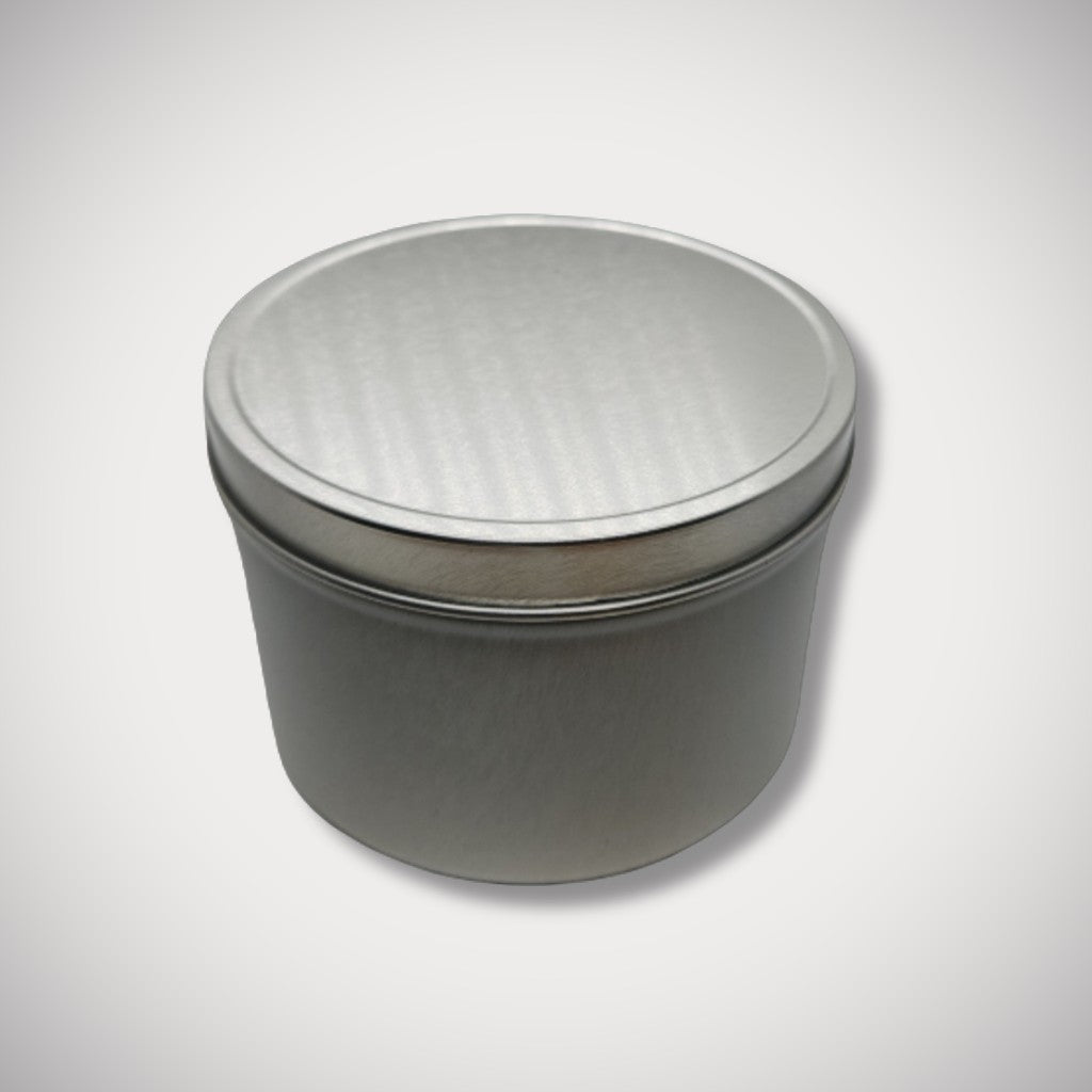8oz Silver Tin