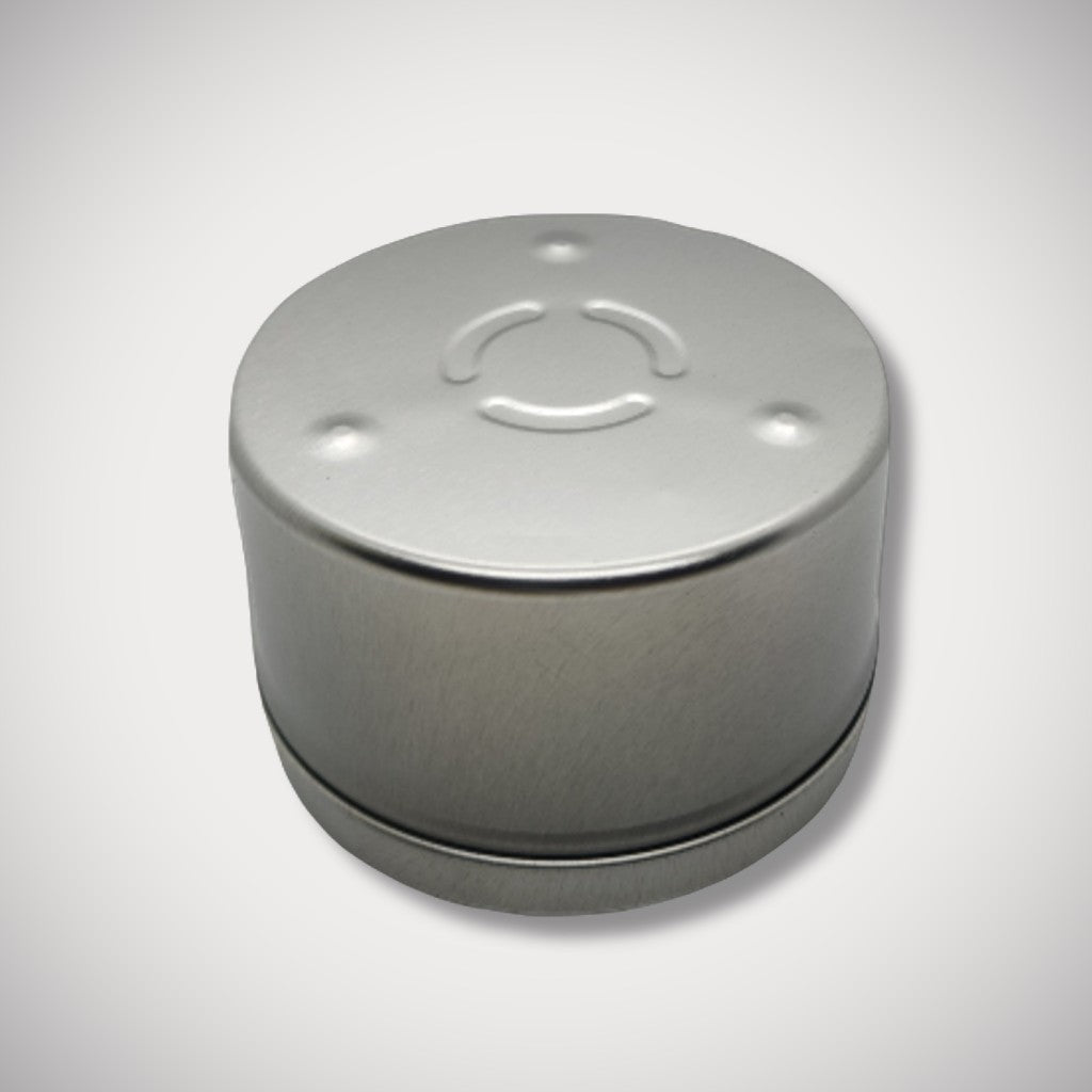 8oz Silver Tin