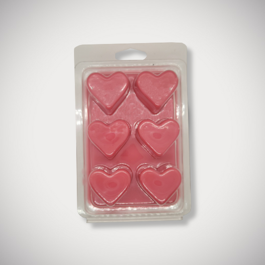 Heart Shape 6 Cavity Clamshell