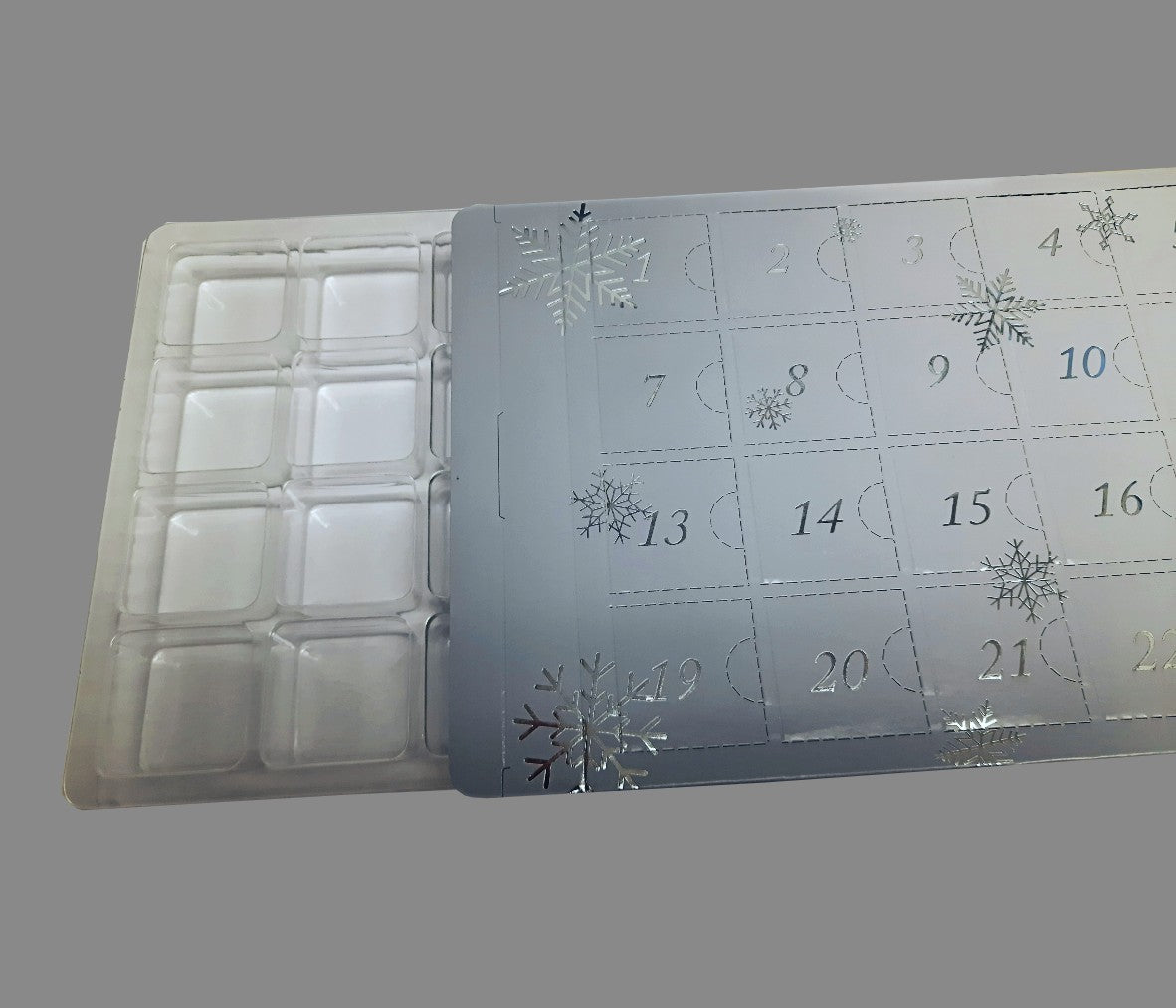 Snow Flake Advent Calendar (Box and Tray) Cindarn Packaging