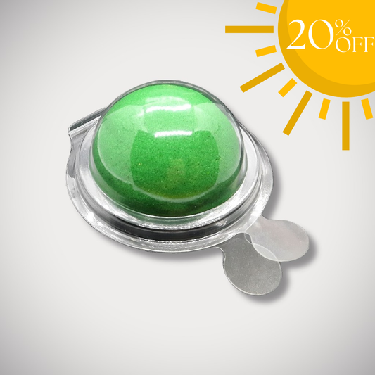 2.25" Diameter Round Bath Bomb Clamshell
