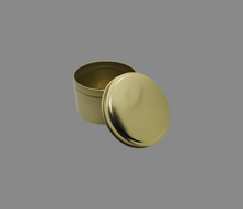 Load image into Gallery viewer, 4oz Gold Candle Tin
