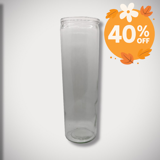 16 oz Clear Vigil Candle Vessel (12 Pack)