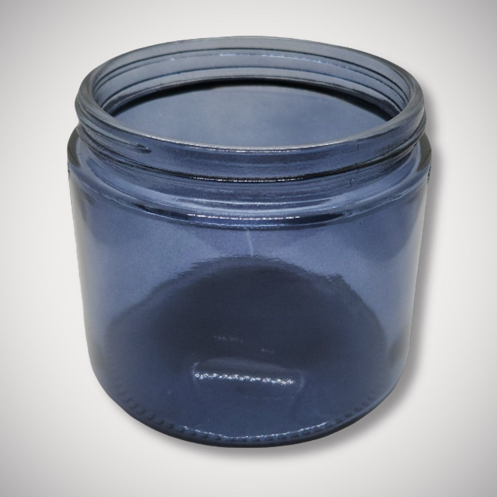 Translucent Black 12oz Wide Mouth Candle Vessel Jar