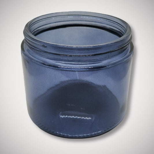 Translucent Black 12oz Wide Mouth Candle Vessel Jar