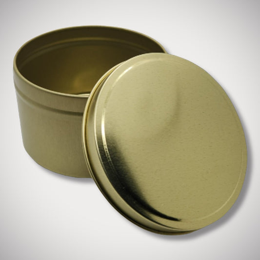 14oz Gold Candle Tin