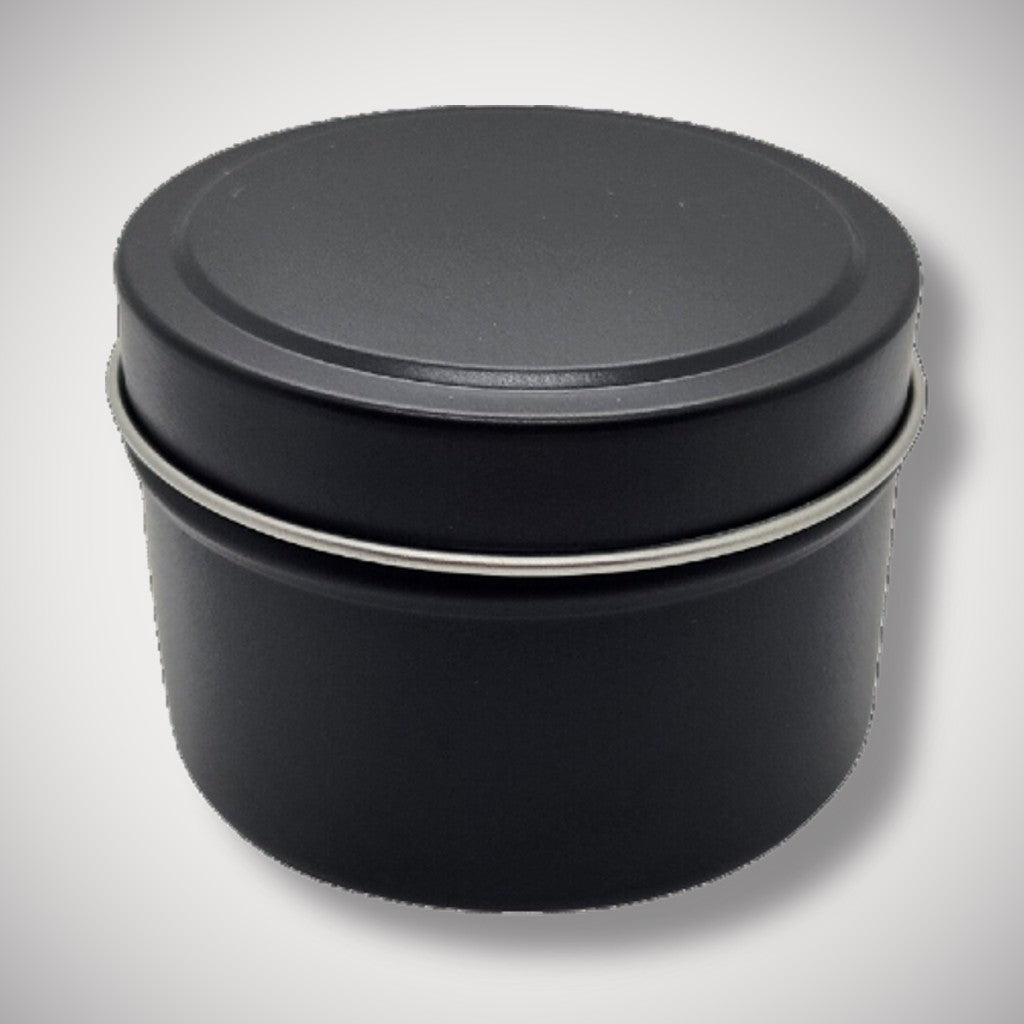 14oz Matte Black Candle Tin