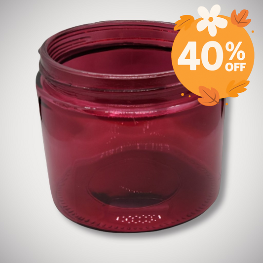 Ruby 12oz Wide Mouth Candle Vessel Jar