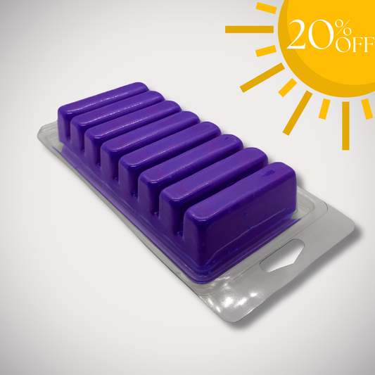 6 oz 8 Cavity Snap Bar Clamshell