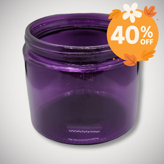 Purple 12oz Wide Mouth Candle Vessel Jar