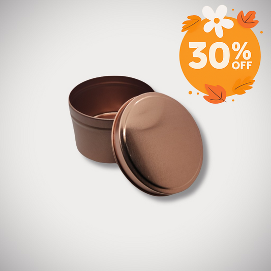 4oz Rose Gold Candle Tin