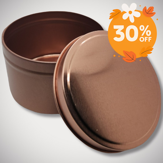 14oz Rose Gold Candle Tin
