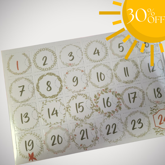 Wreath Advent Calendar (Box and Tray)