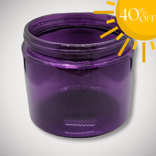 Purple 12oz Wide Mouth Candle Vessel Jar