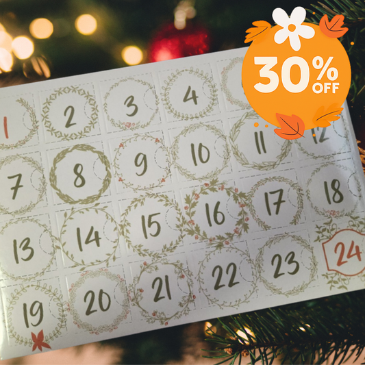 Wreath Advent Calendar (Box and Tray)
