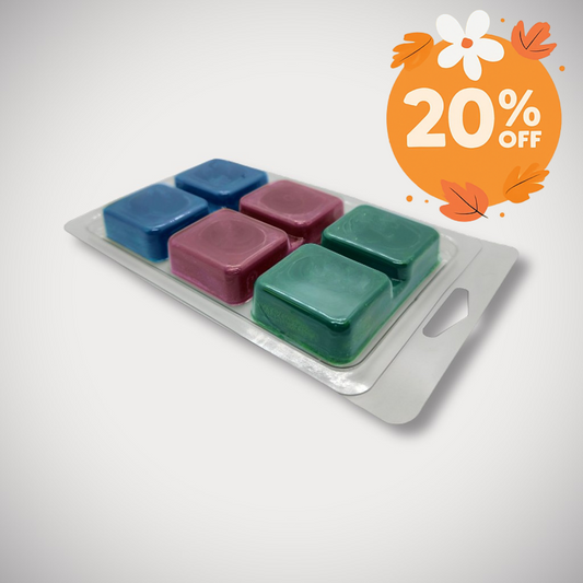 (2-Piece) 2.34 oz 3 Section 6-Cavity Clamshell