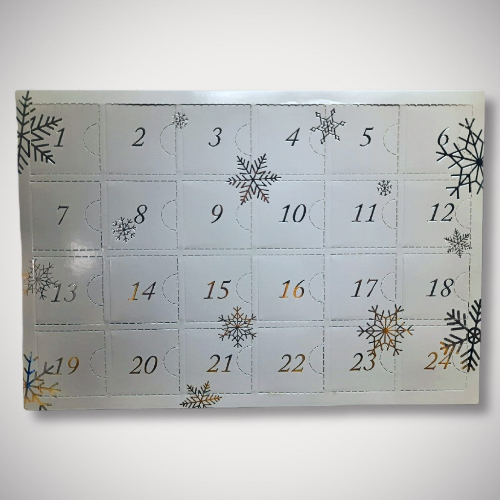 Snow Flake Advent Calendar (Box and Tray)