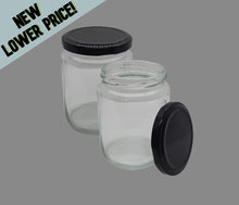 Load image into Gallery viewer, Door Buster 8 oz Clear Candle Jar Vessel (12 Pack)
