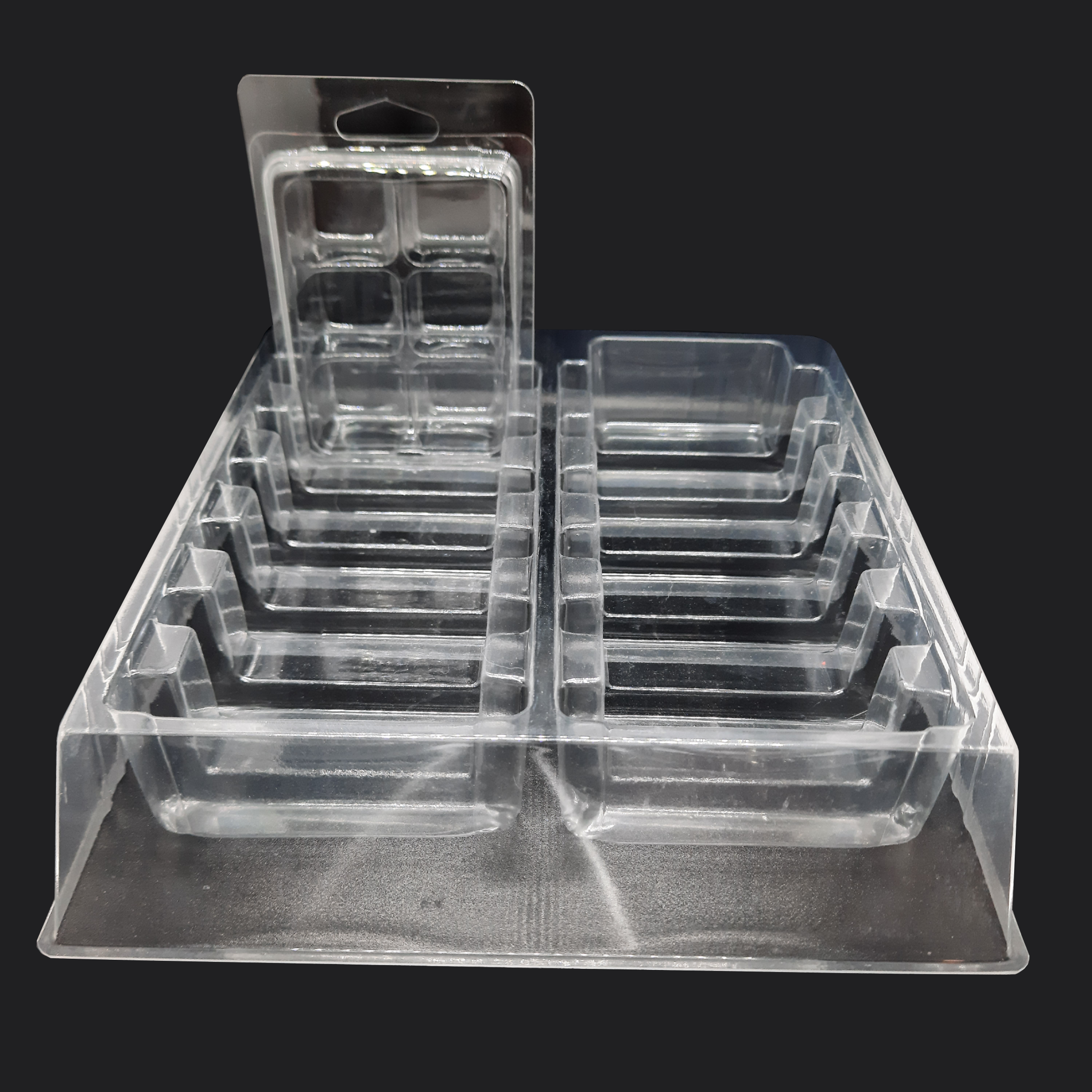 Wax Melt Clamshell - 5 oz 12 Cavity – Cindarn Packaging