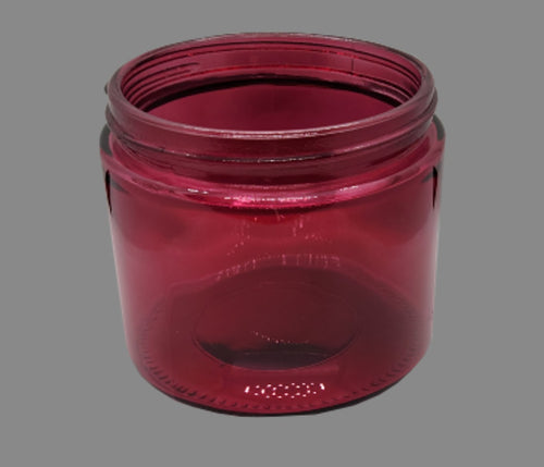 8 oz Clear Candle Jar Vessel (12 Pack)